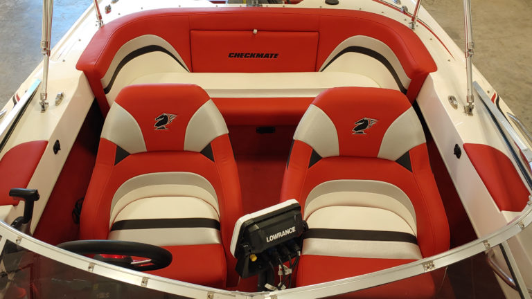 Checkmate Upholstery done by Gotcha Covered of Checkmate