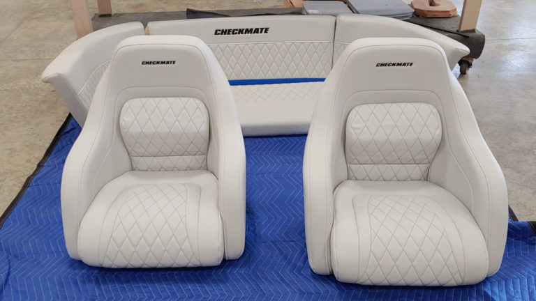 Checkmate Upholstery done by Gotcha Covered of Checkmate